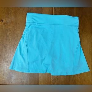 New Tennis Skirt Size Medium. Aqua Blue